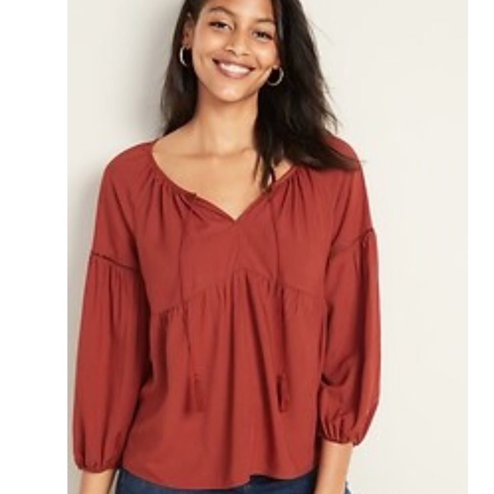⭐️2 for $15⭐️Boho swing top for women
